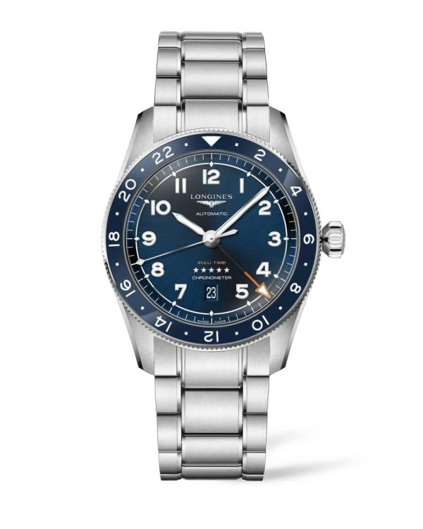Longines Spirit Zulu Time GMT 42mm - L3.812.4.93.6