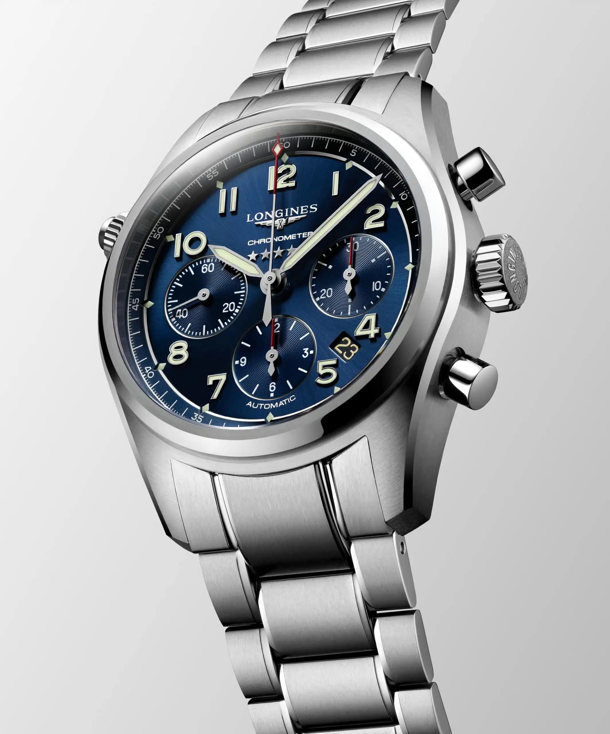 Longines Spirit Chronograph 42mm - L3.820.4.93.6 - Bilde 2