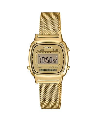 Casio LA670WEMY-9EF – Gul/gulltonet klokke
