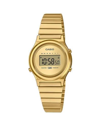 Casio LA700WEG-9AEF – Gul/gulltonet klokke