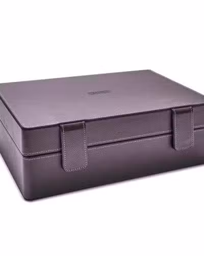 Alternative view of Leanschi 10 slot box/brown