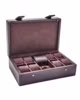 Leanschi 9 slot box with tools and magnifier