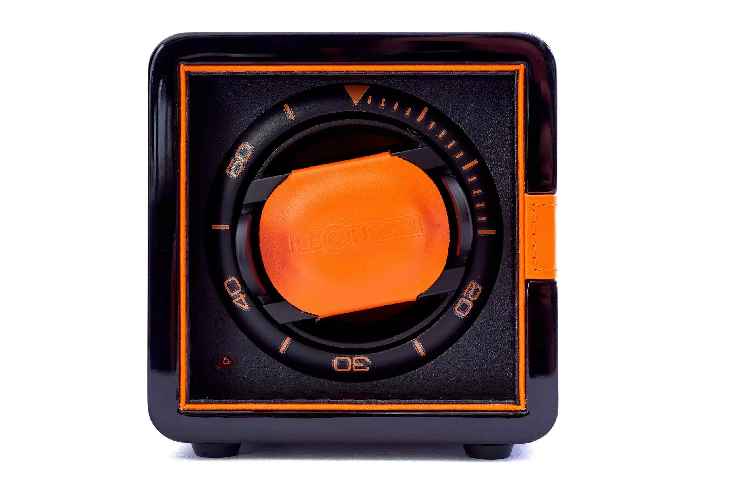 Leanschi Single watchwinder | Sport Edition Black & ORange - Bilde 2