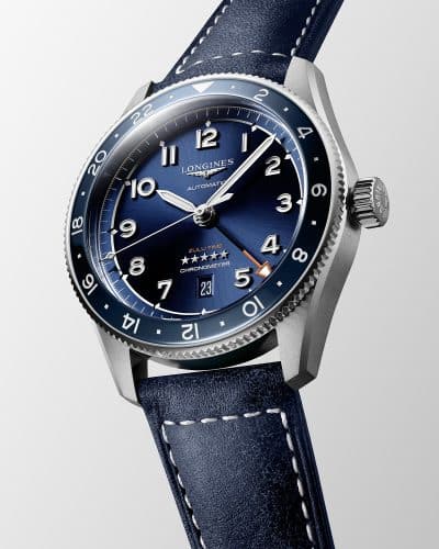 Alternative view of Longines Spirit Zulu Time GMT 42mm - L3.812.4.93.2