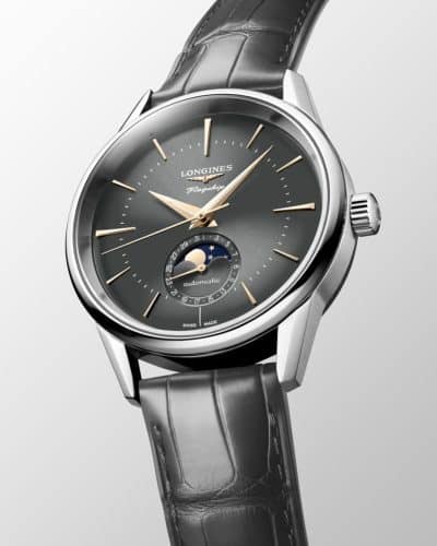 Alternative view of Longines Flagship Heritage Moonphase 38mm - L4.815.4.52.2