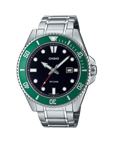 Casio Casio Collection MDV-107D-3AVEF – Grønn klokke
