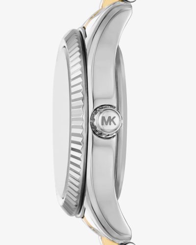 Alternative view of Michael Kors Petite Lexington Pavé Two-Tone Watch