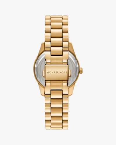 Michael Kors Mini Lexington Pavé Gold-Tone Watch - Bilde 3