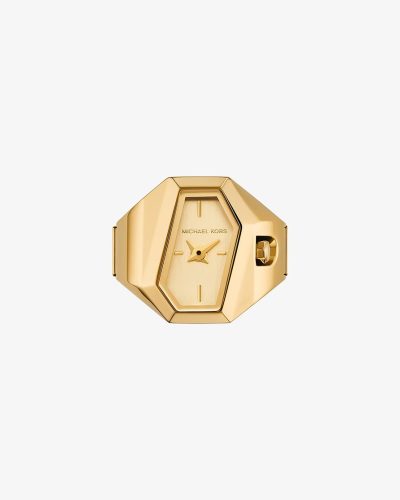 Michael Kors Suri Gold-Tone Ring Watch