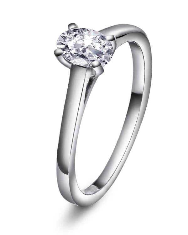 Enstensdiamantring 0,50ct TWsi