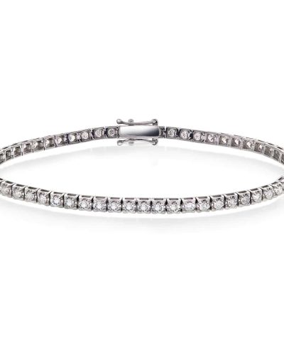 Tennisarmbånd 2,00ct TWp- 18k