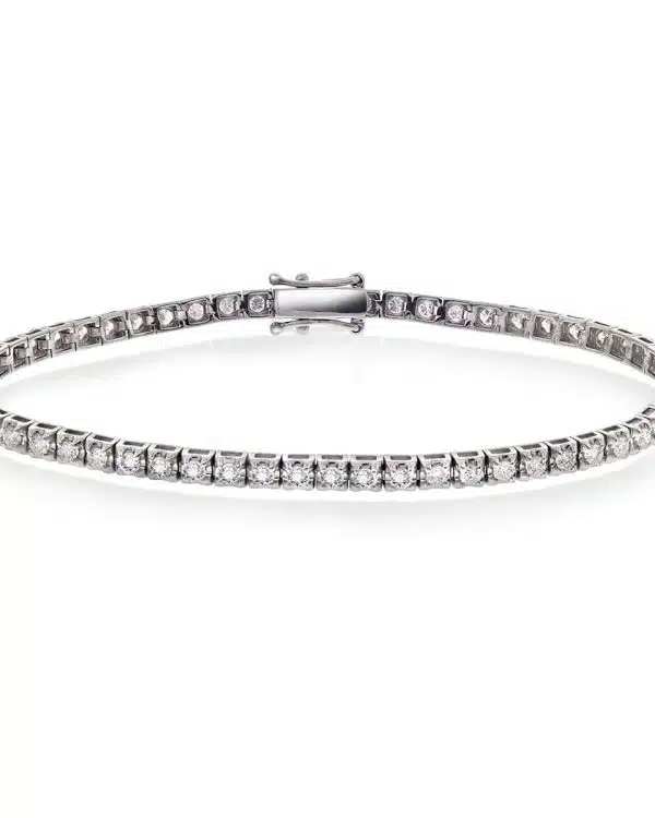 Tennisarmbånd 2,00ct TWp- 18k