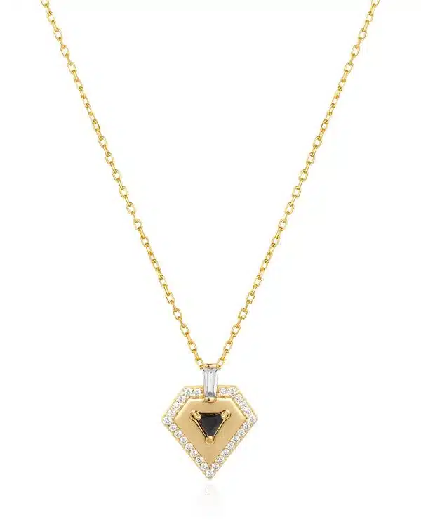 Alternative view of Ania Haie Gold Geometric Necklace