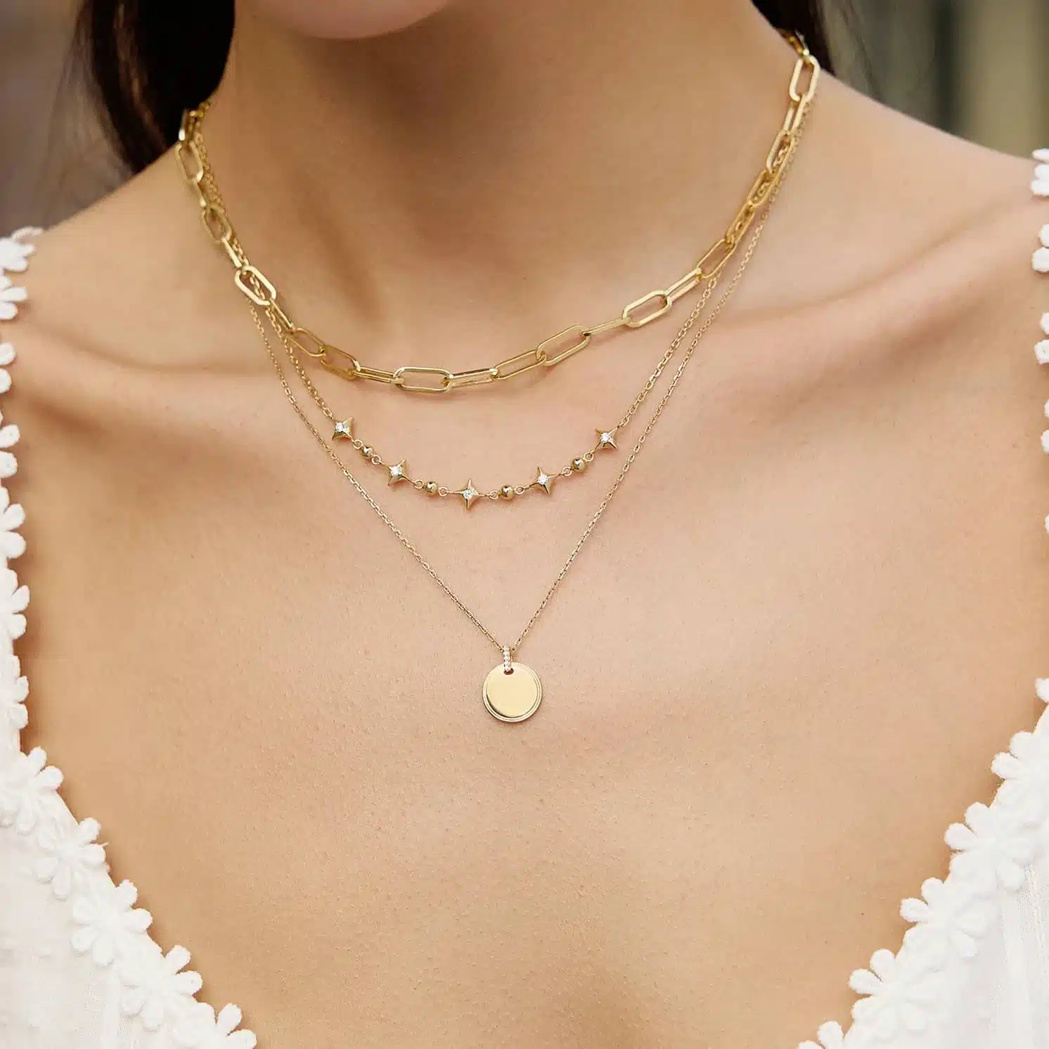 Ania Haie Gold Medium Chain Necklace - Bilde 3
