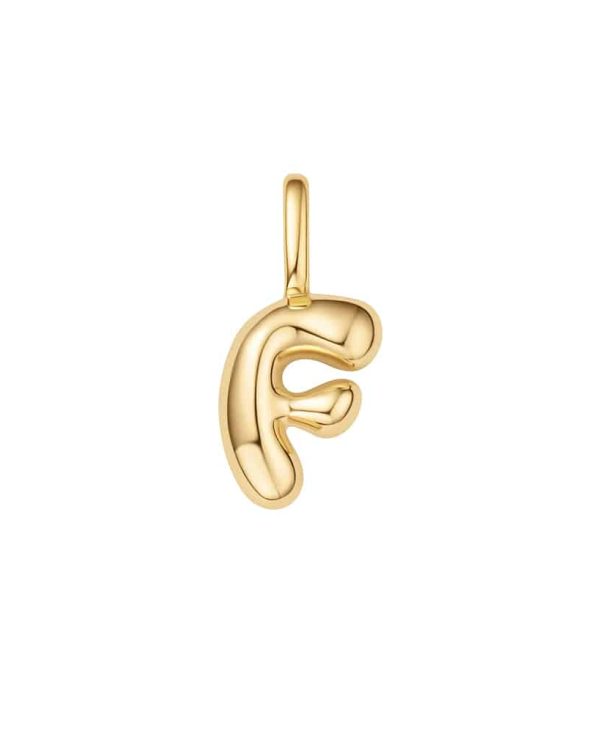 Ania Haie Gold F Letter Charm