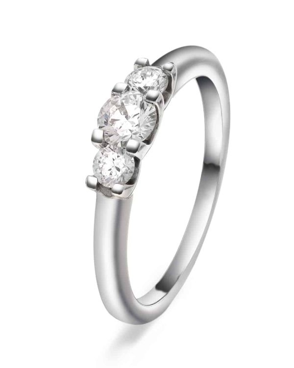Diamantring 0,57CT GIA TW-SI1