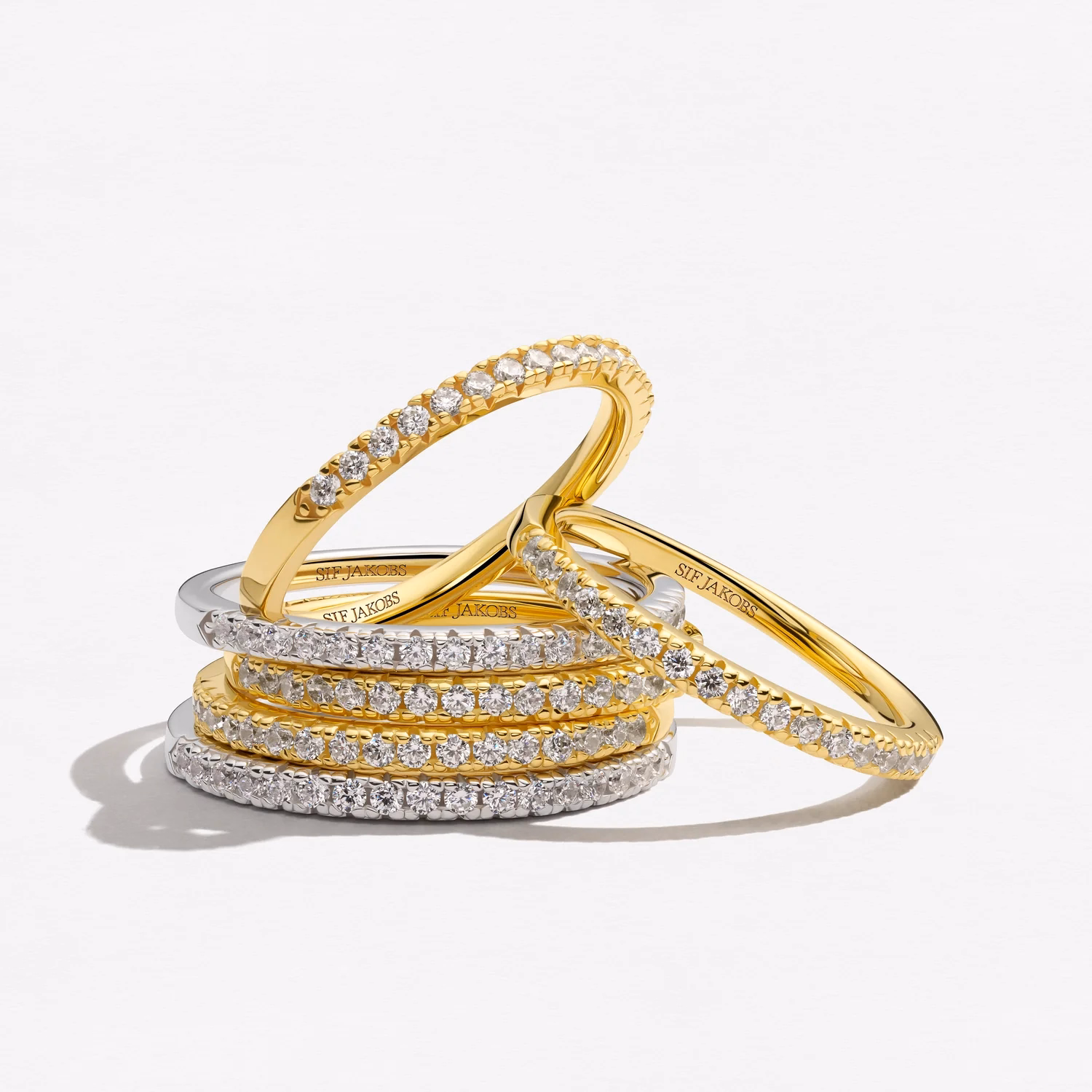 Sif Jakobs Ring Ellera White - Bilde 5