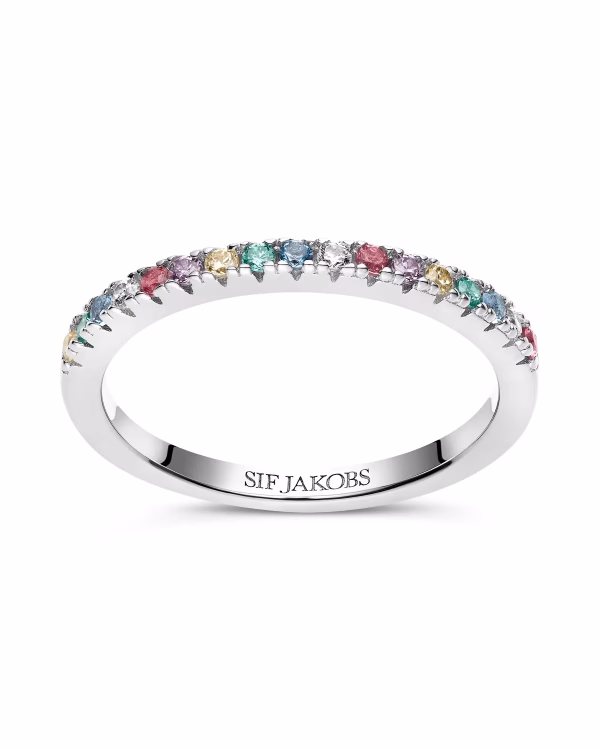 Sif Jakobs Ring Ellera Rainbow