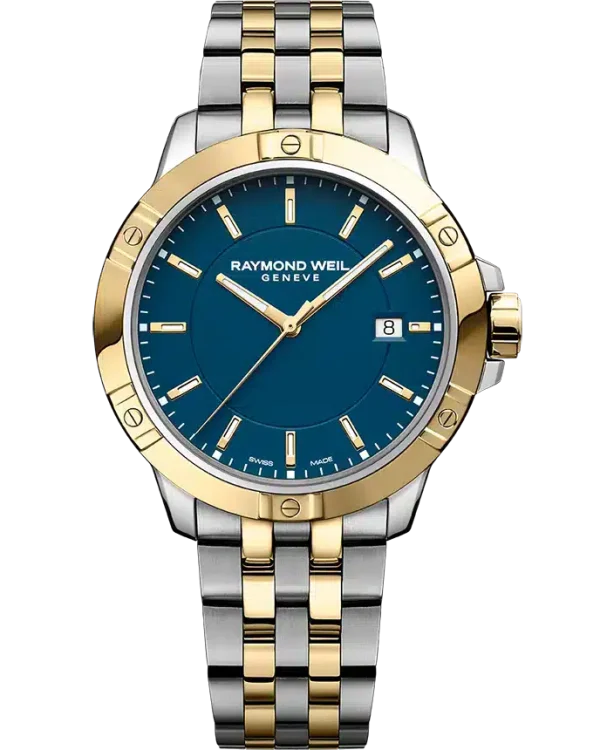 RAYMOND WEIL TANGO MEN STEEL BLU EIND - 8160 -STP-50041