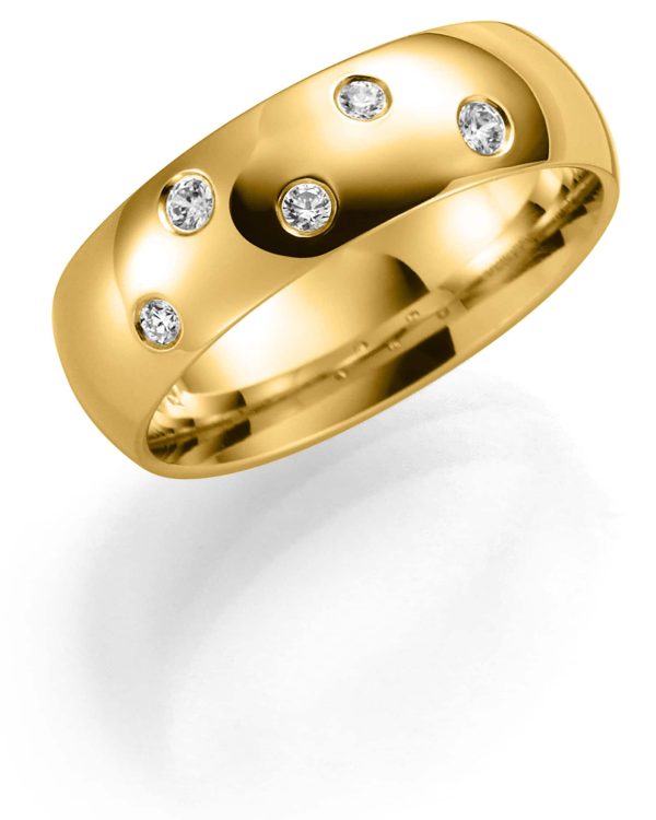 SE147GU60 DEG&MEG RING B 0,12 CT 585