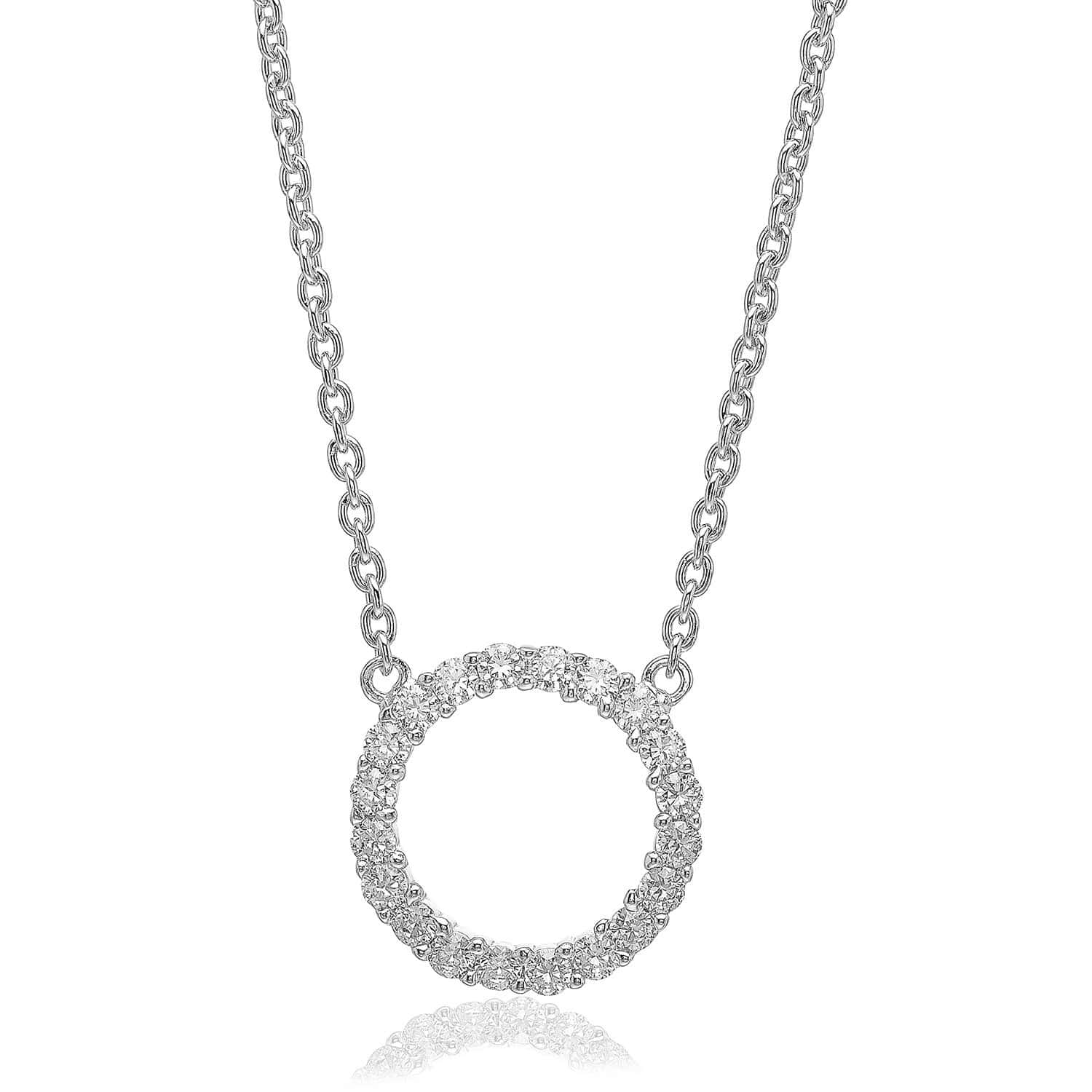 Sif Jakobs Necklace Biella Grande with white zirconia