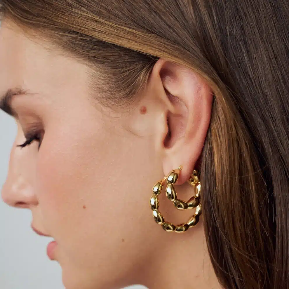 Sif Jakobs Earrings Goccia Cerchietto - Bilde 3