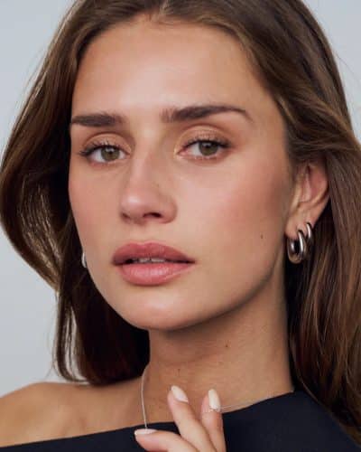 Alternative view of SJ-E2620 BORSA PIANURA PICCOLO EARRINGS
