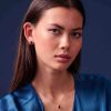 E2859-GBL-YG ELLERA MEDIO EARRINGS - Bilde 2