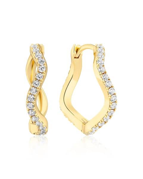 Alternative view of Sif Jakobs Earrings Ellera Waves
