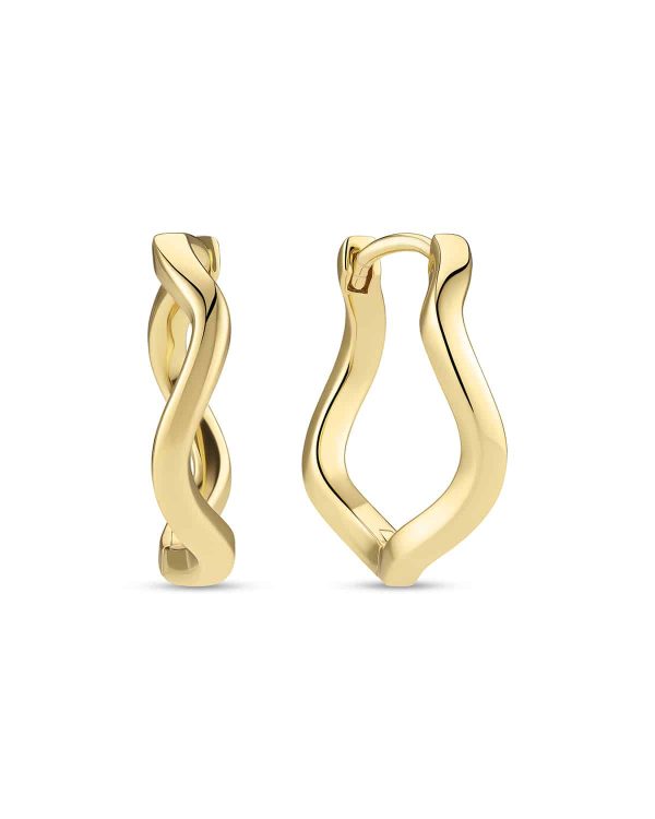Alternative view of Sif Jakobs Earrings Ellera Waves Pianura