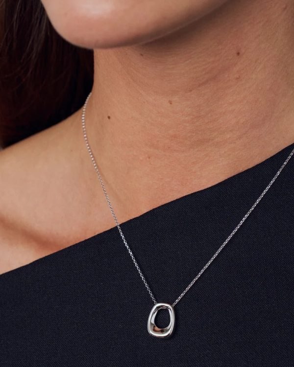 Alternative view of SJ-N2620 BORSA PIANURA PICCOLO NECKLACE
