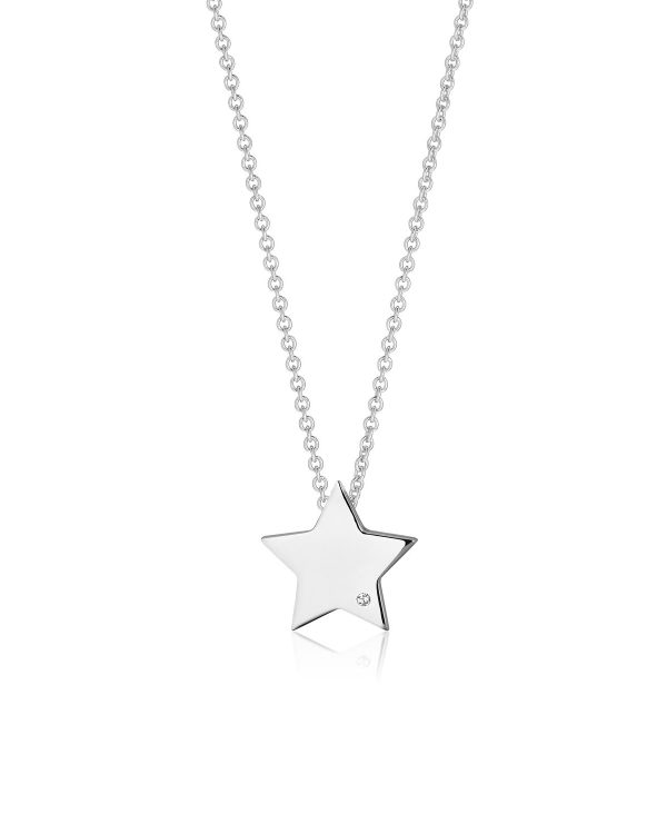 Sif Jakobs Pendant Follina Stella - With White Zirconia