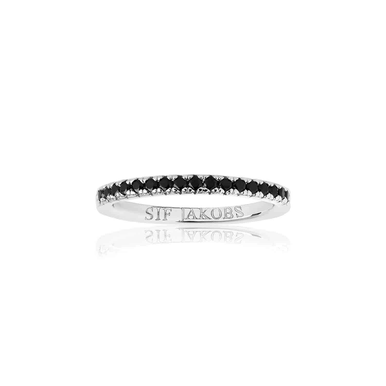 Sif Jakobs Ring Ellera with Black Zirconia