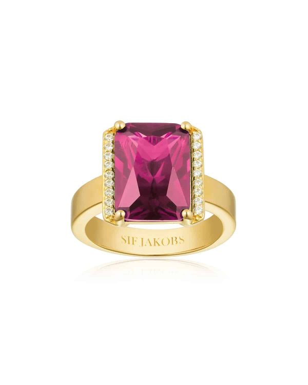 SJ-R42267-PKCZ-YG-52 ROCCANOVA ALTRO GRANDE RING