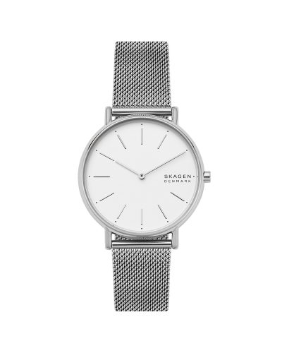 Skagen Signatur Silver-Tone Steel Mesh Watch - SKW2785