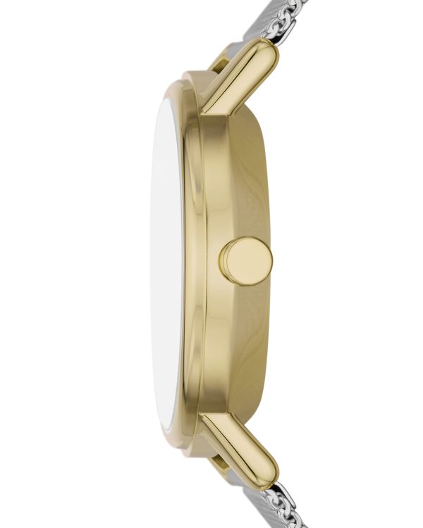 Alternative view of Skagen Kuppel Lille Two-Hand Sub-Second Stainless Steel Mesh Watch - SKW3101