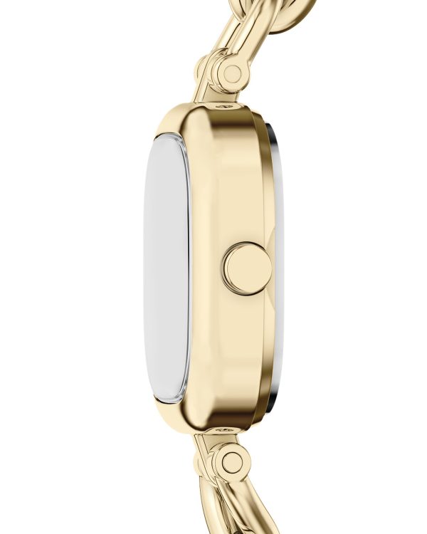 Alternative view of Skagen Mellem Micro Two-Hand Gold-Tone Stainless Steel Watch - SKW3181