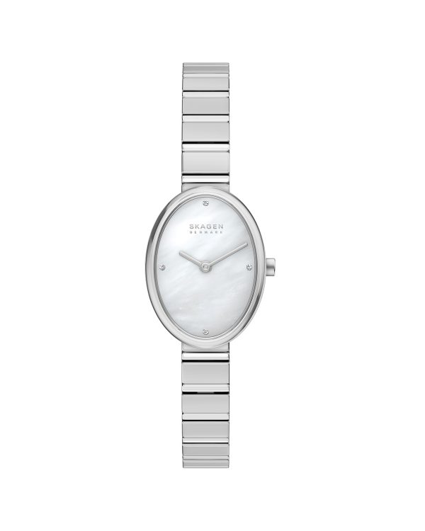 Skagen Anita Oval Two-Hand Stainless Steel Watch - SKW3182