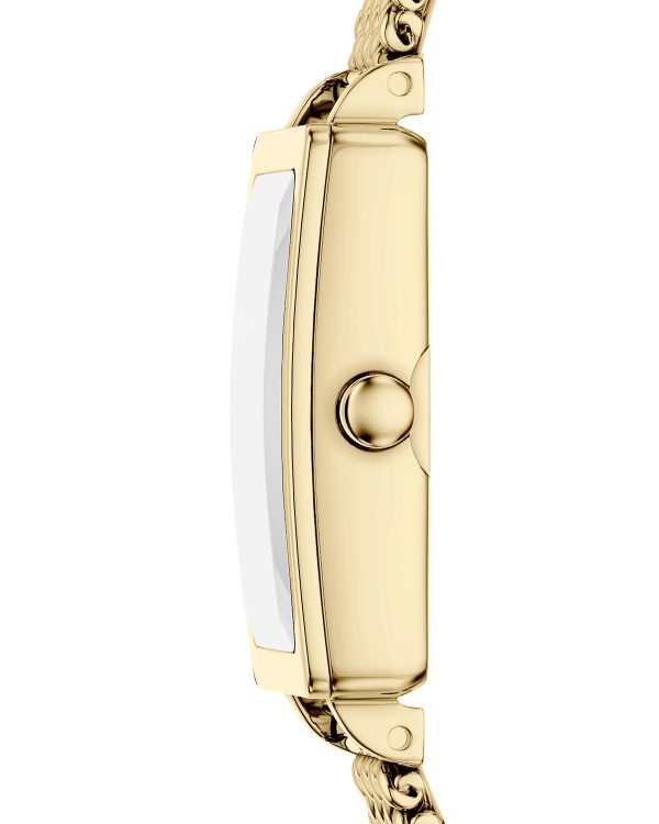 Alternative view of Skagen Hagen Micro Two-Hand Gold-Tone Stainless Steel Watch - SKW3186