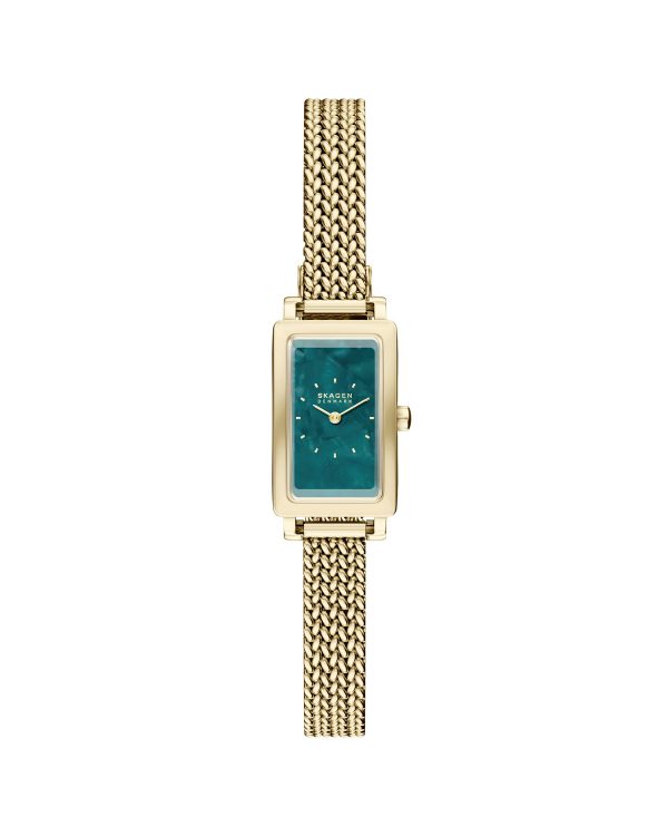Skagen Hagen Micro Two-Hand Gold-Tone Stainless Steel Watch - SKW3186