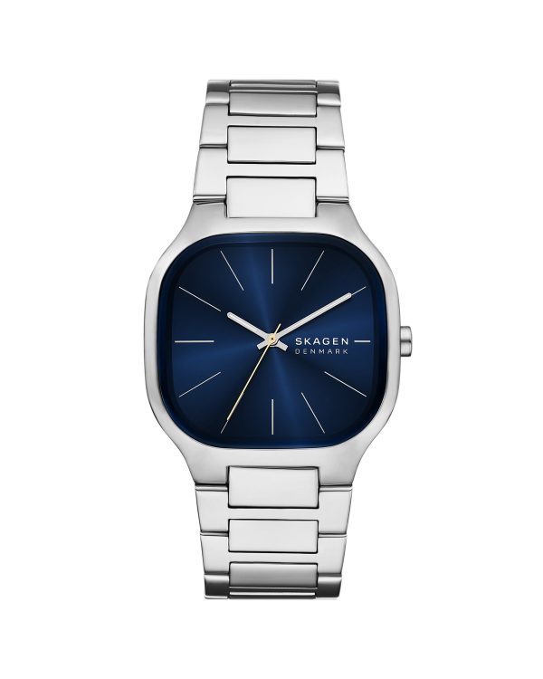 Skagen Mellem Three-Hand Silver Stainless Steel Watch - SKW6946