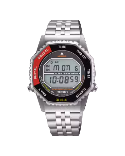 Seiko 1980´s Digital Rotocall 37mm - SMGG19P1