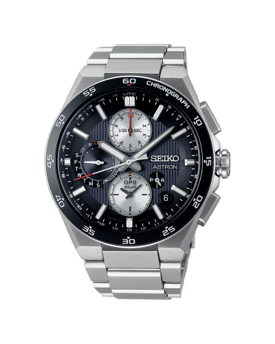 Seiko Astron GPS Solar Dual-Time Chronograph 5X83 - SSH151J1