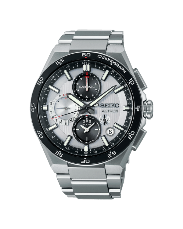 Seiko Astron GPS Solar Dual-Time Chronograph 5X83 - SSH153J1