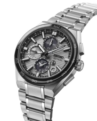 Alternative view of Seiko Astron GPS Solar Dual-Time Chronograph 44mm - SSH177J1