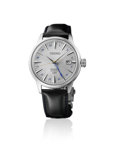 Seiko Presage Coctail Time GMT "Silver Bullet" 40.5mm - SSK049J1 - Bilde 3