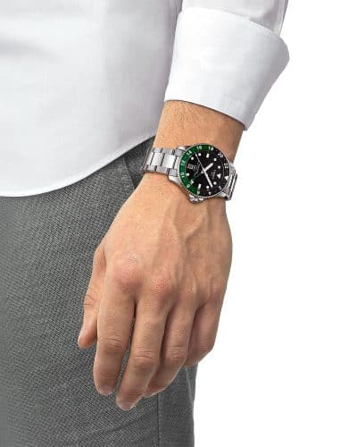 Alternative view of Tissot Seastar 1000 Quartz GMT 40mm - T120.852.11.051.00
