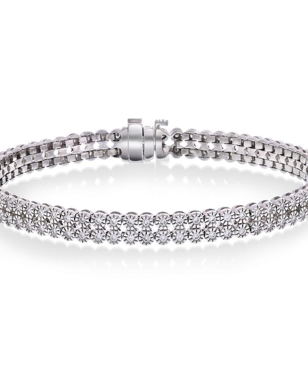 Diamantarmbånd 1,65ct TWsi