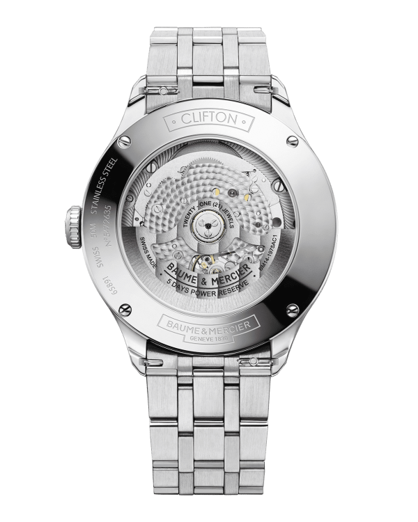 Alternative view of Baume & Mercier Clifton Moon Phase 40MM - 10552