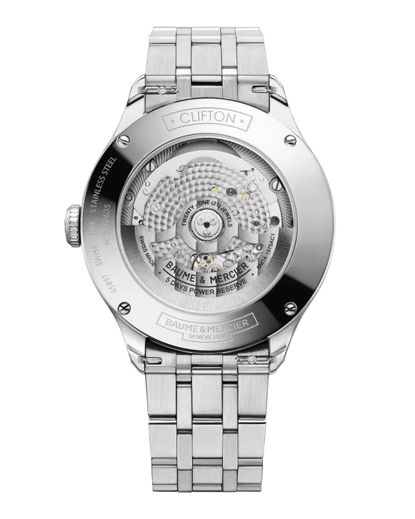 Alternative view of Baume & Mercier Clifton Moon Phase 40MM - 10552
